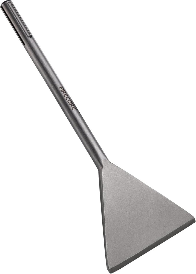 Firecore SDS Max Chisel, 5.9 Inch by 15 Inch Tile Removal Bits for SDS Max Hammer Drill Tool Attachment, Steel Flat Shovel Bit for Removing Linoleum Floor VCT Concrete Mortar Thinset Ceramic Tile - Image 1